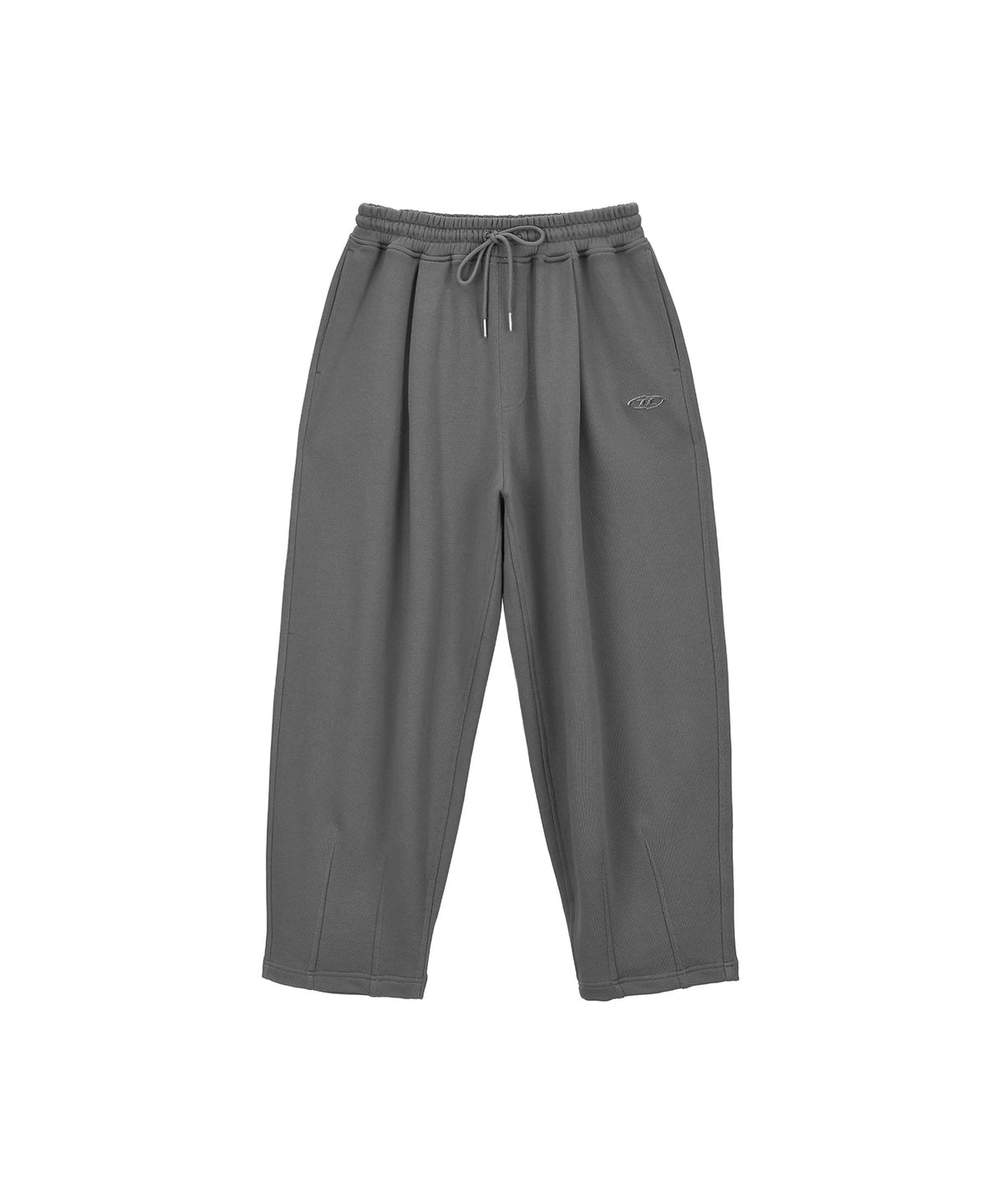 【韓国限定】CHROME B MAXI WIDE PANTS [CHARCOAL]