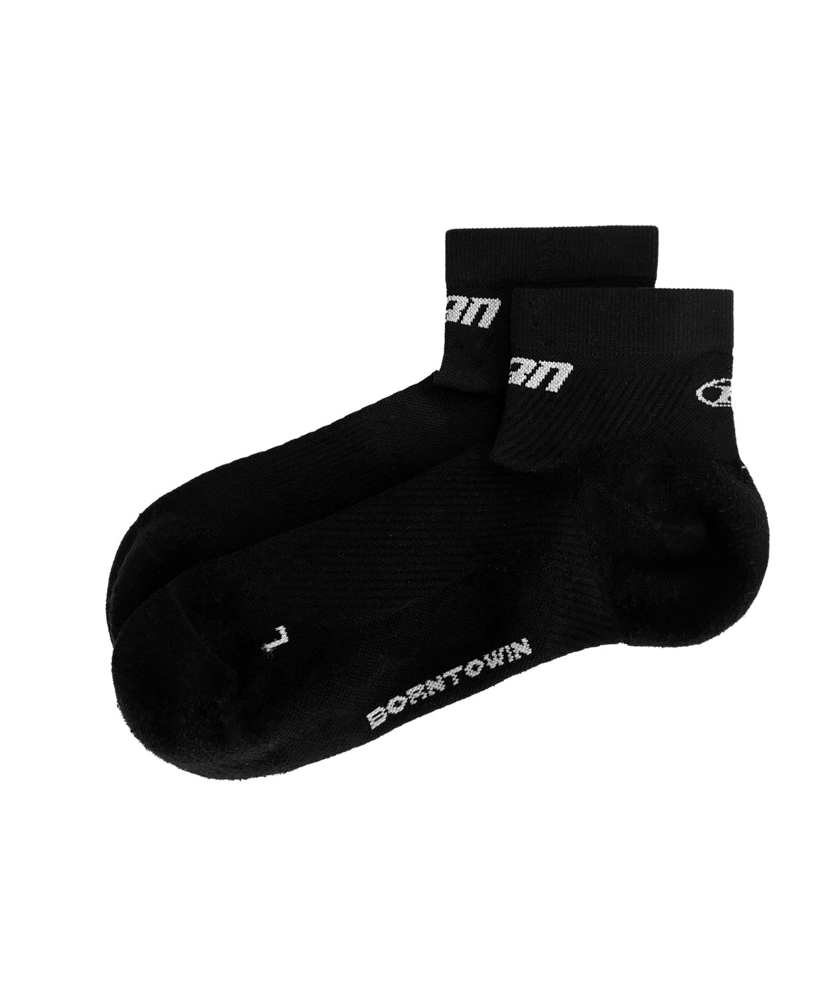 【韓国限定】BRN HEXAGON RUNNING SOCKS [BLACK]