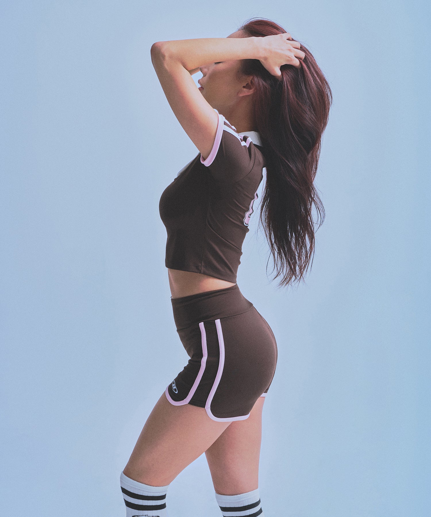 【5/9 release】W BRNTW MICRO SHORTS [BROWN]