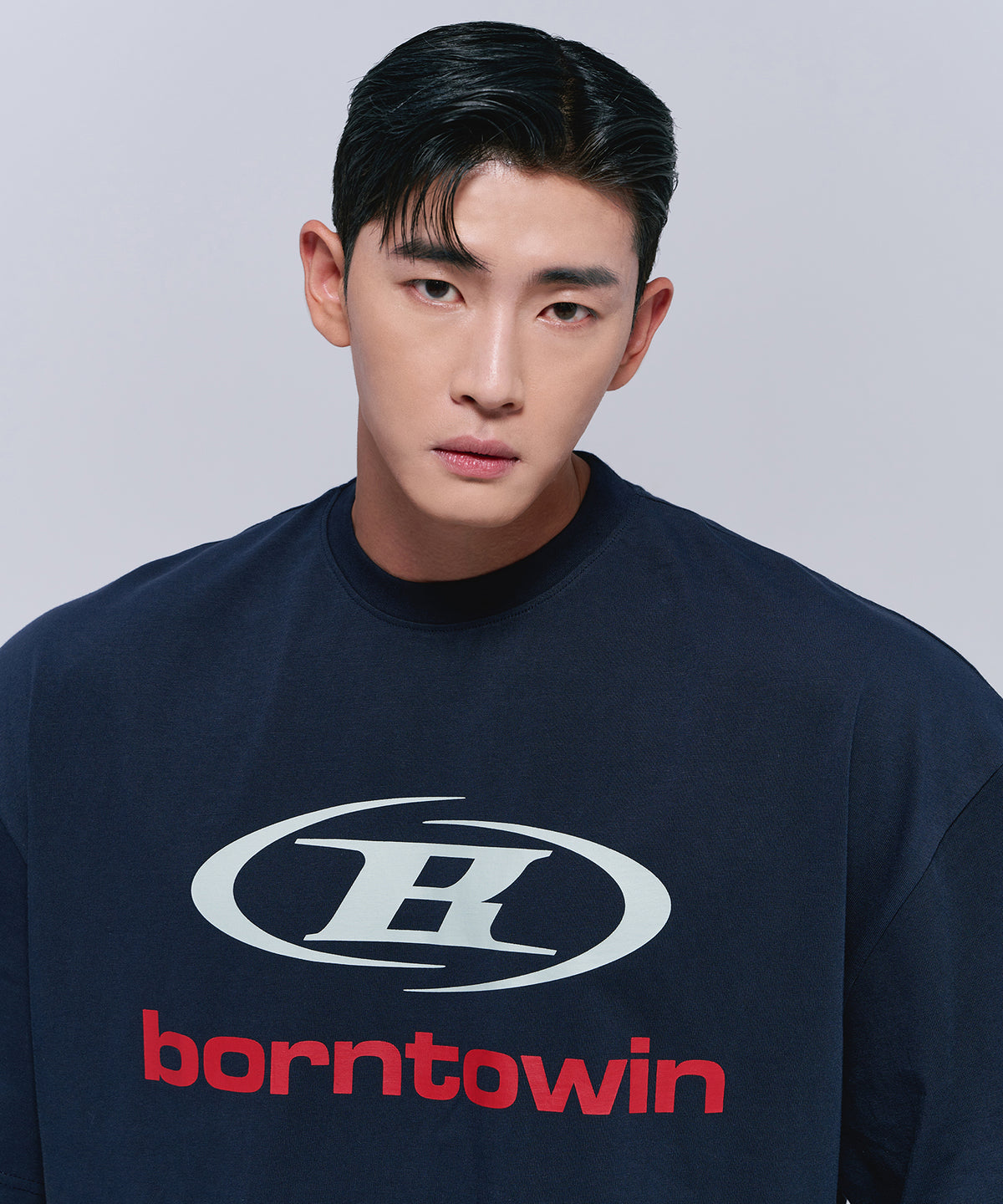 【韓国限定】SYMBOL B LOGO T-SHIRTS [NAVY]