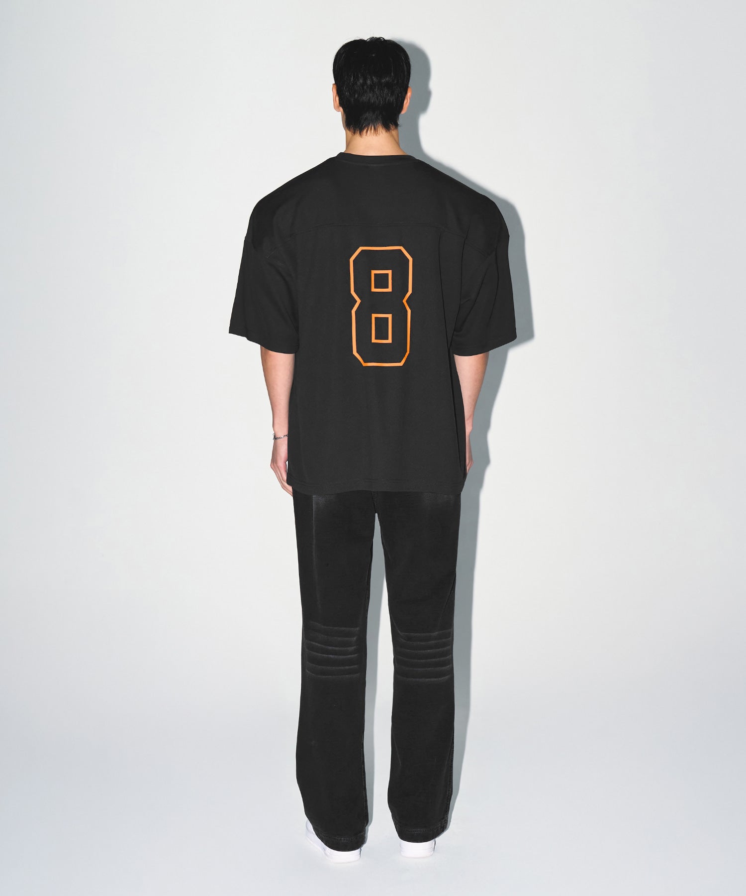 【予約販売：ご注文より1～3週間後に発送予定】BRN COOL MESH EXTRA FIT T-SHIRTS [CHARCOAL]