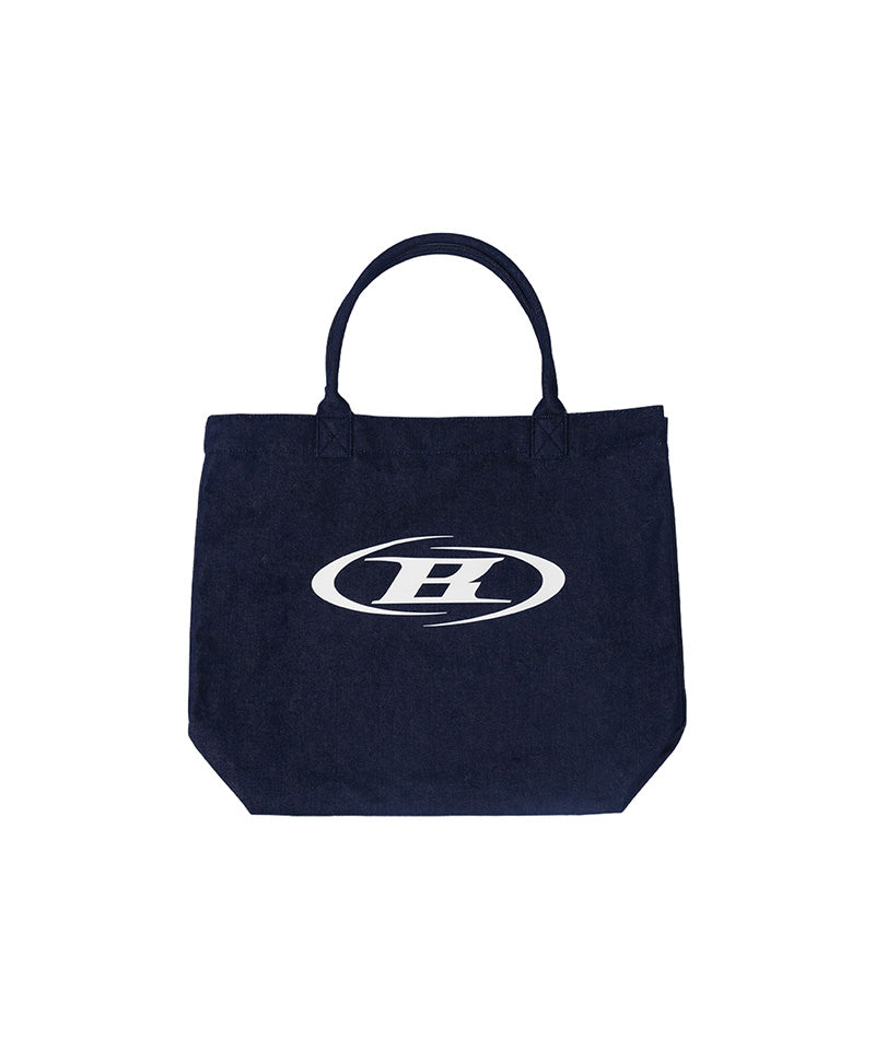 【予約販売：ご注文より1～3週間後に発送予定】SYMBOL B LOGO SHOPPER BAG [MID DENIM]
