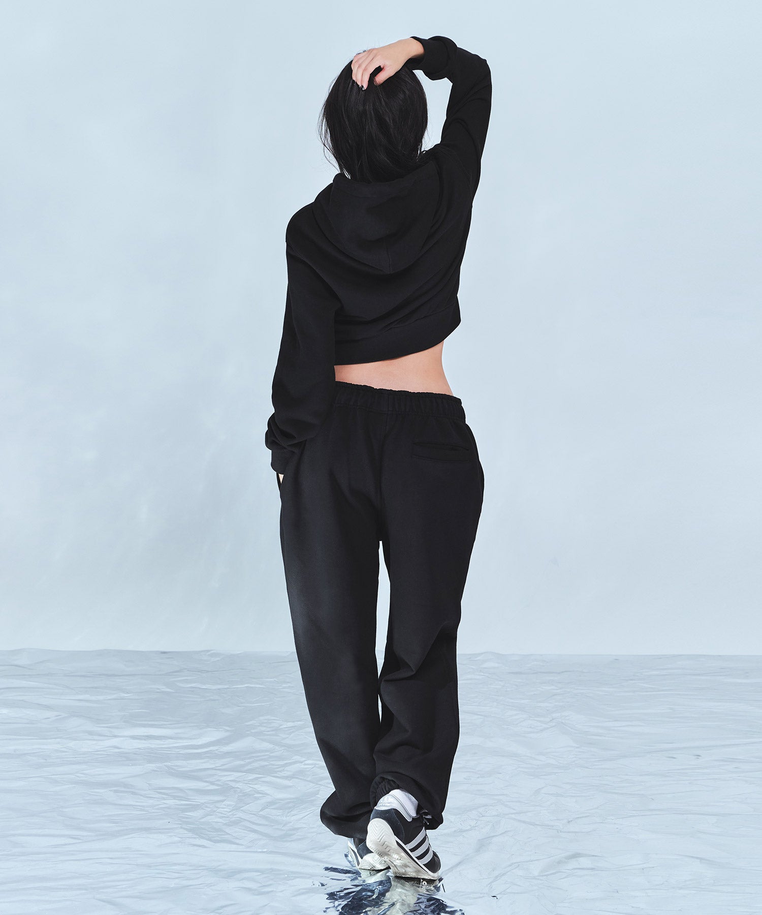 CHROME B JOGGER PANTS [BLACK]