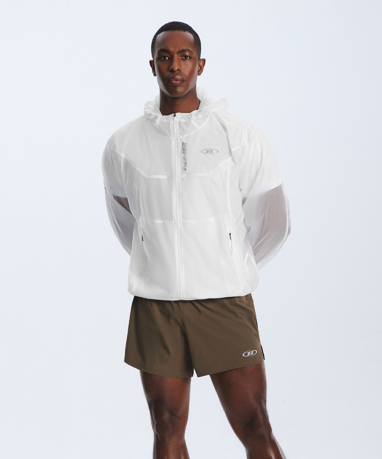韓国限定】ULTRALIGHT NYLON WINDBREAKER [WHITE] – BORNTOWIN JAPAN