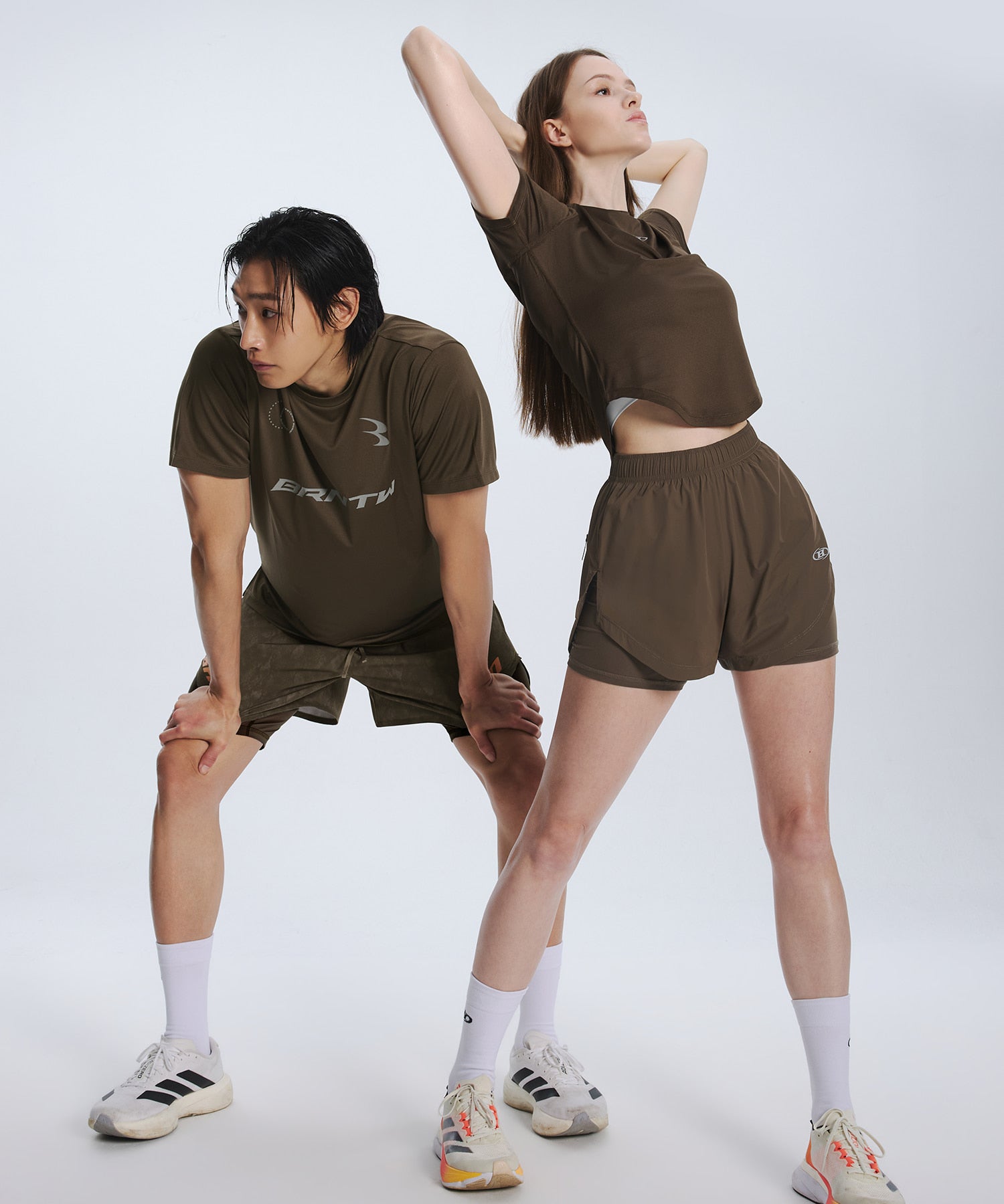 韓国限定】BRN PYTHON PATTERN 2 IN 1 SHORTS [BROWN] – BORNTOWIN