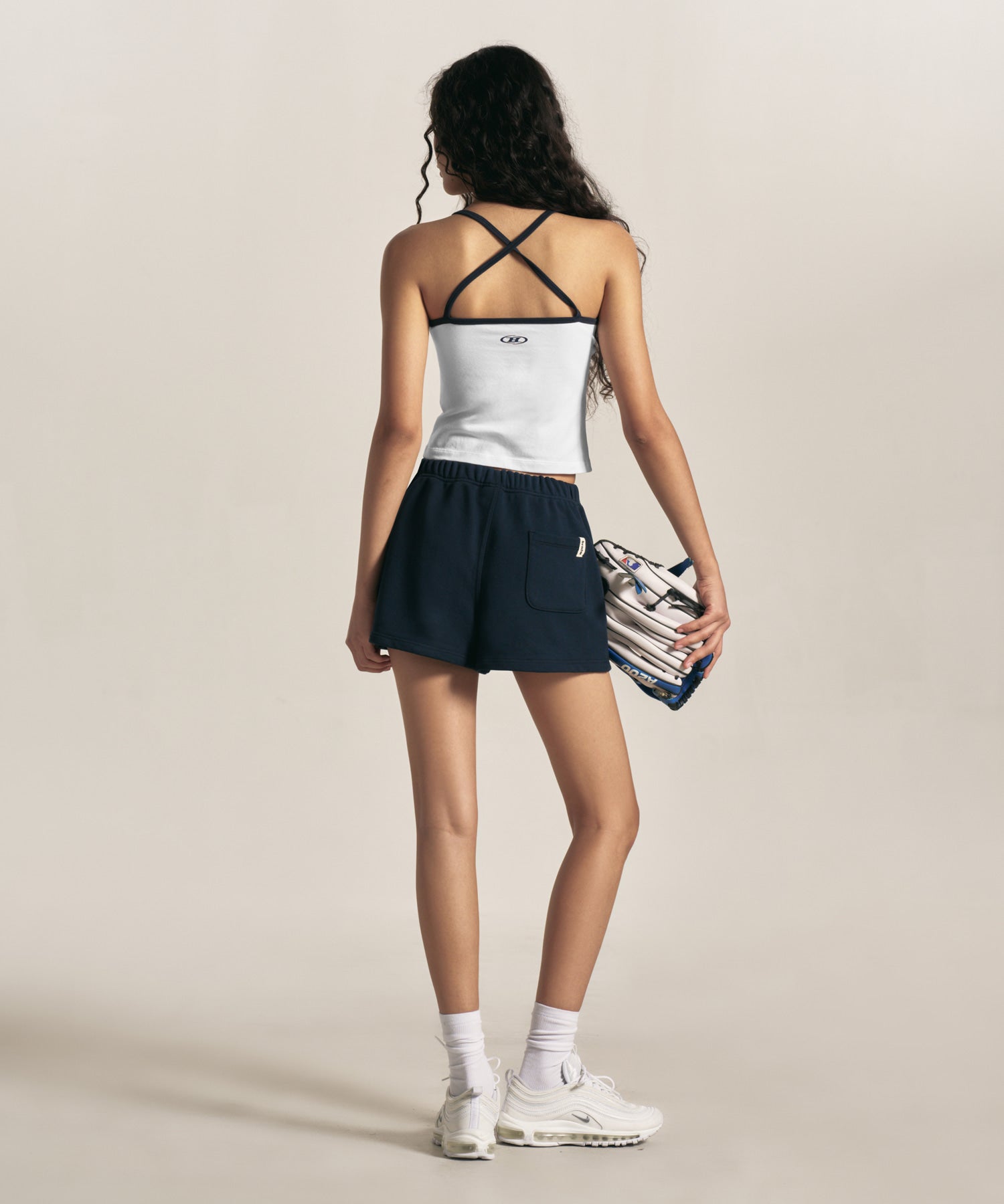 W BRN TANK BRA TOP [WHITE] – BORNTOWIN JAPAN EC-shop