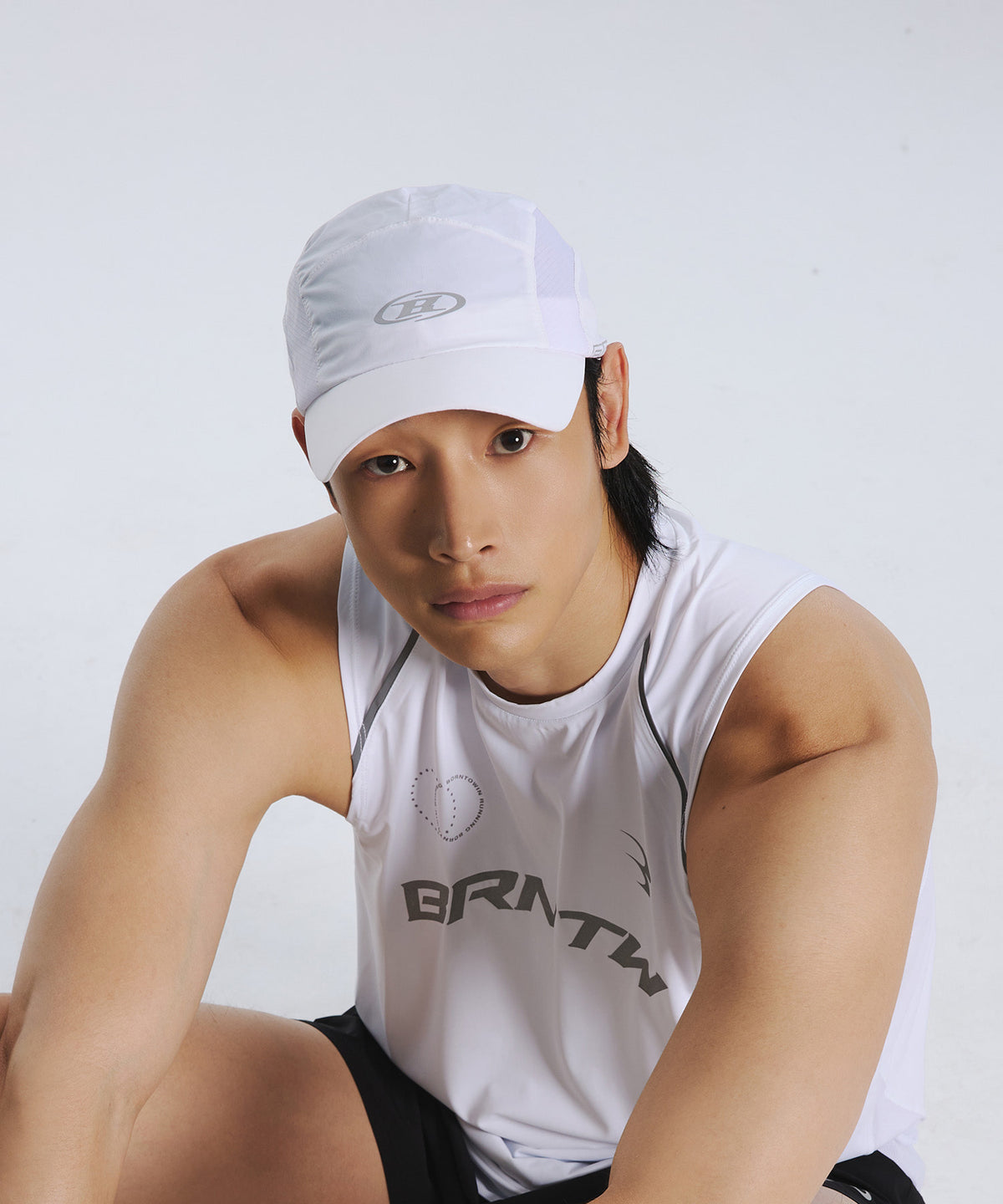【韓国限定】RUNNING CAMP CAP [WHITE]