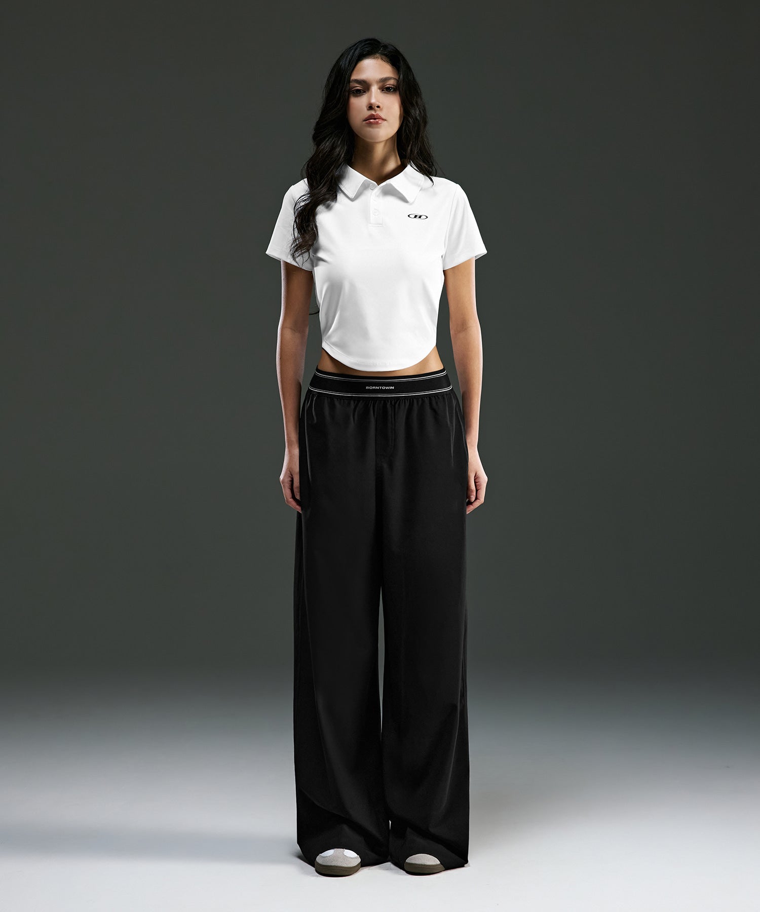 BORNTOWIN【韓国限定】W B-SOFT EASY PANTS BORNTOWIN【韓国限定】W B-SOFT EASY PANTS BORNTOWIN【韓国限定】W B