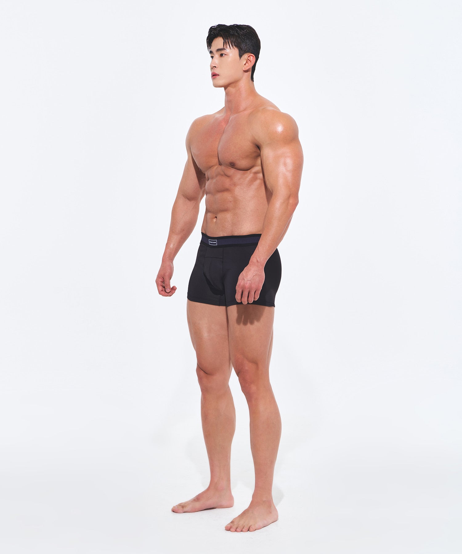 OUTBAND BOXER BRIEF [BLACK]
