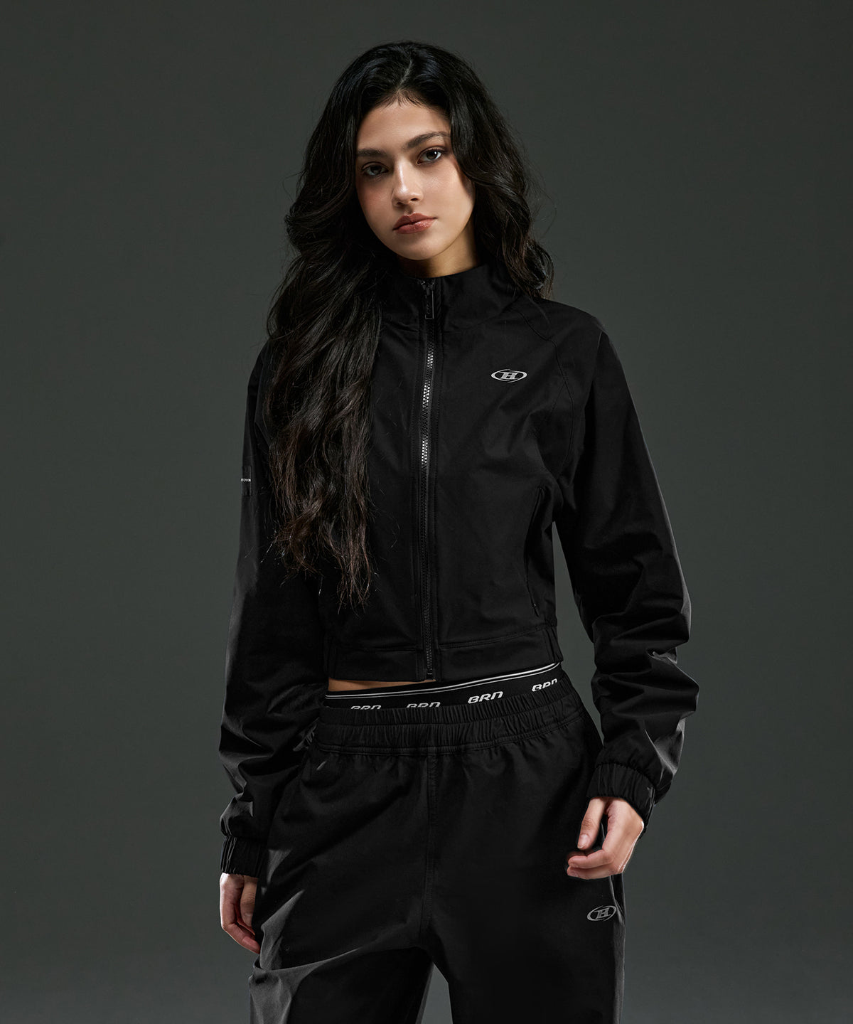 【韓国限定】W STRETCH VENTILATION JACKET [BLACK]