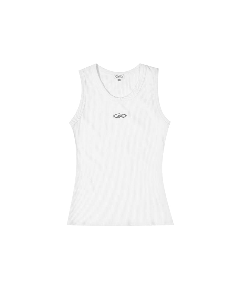 【予約販売：ご注文より1～3週間後に発送予定】B-SYMBOL LOGO SLEEVELESS_NON MESH VER [IVORY]