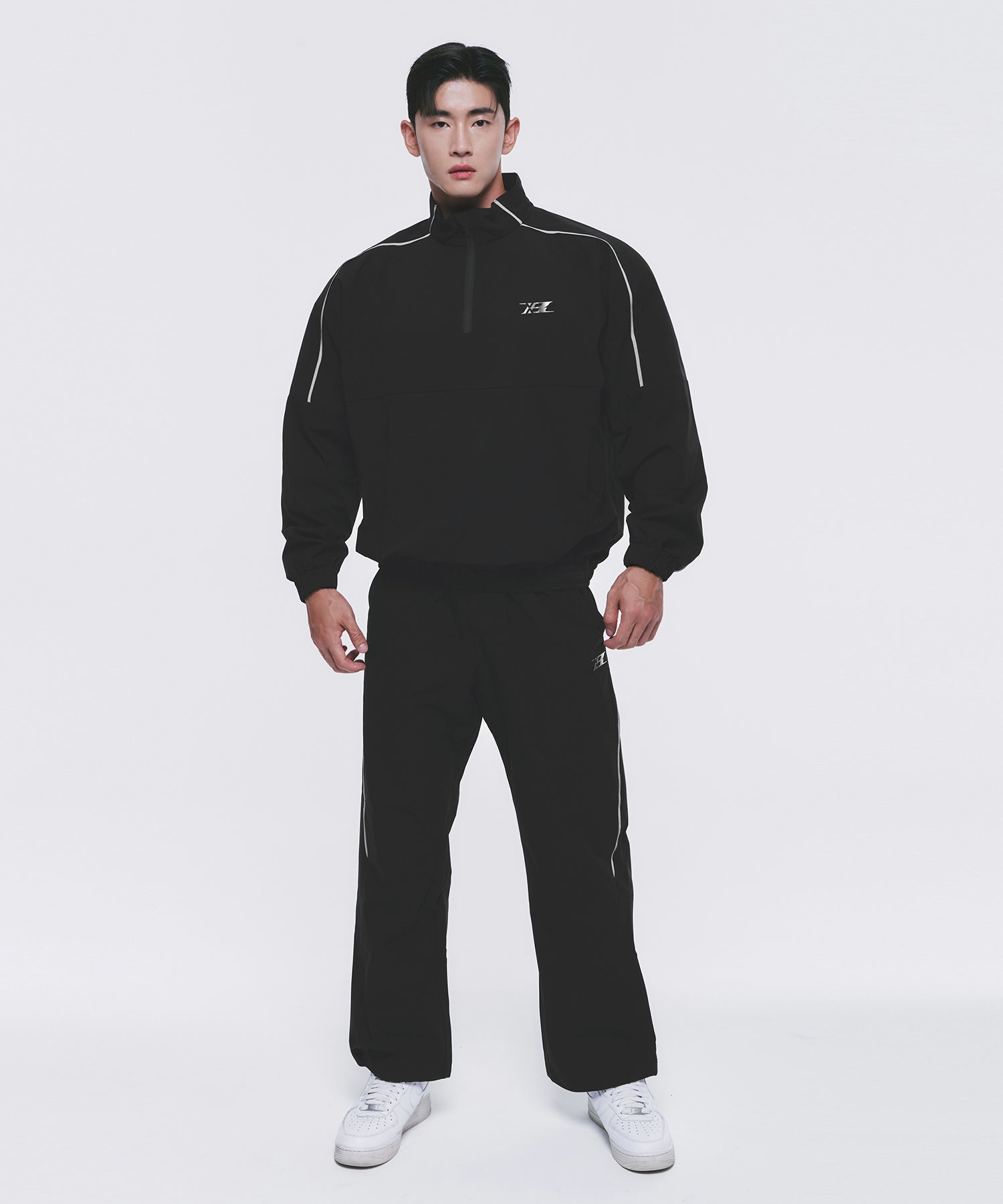 B X V NYLON PANTS [BLACK]