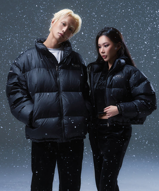 BIG SYMBOL PUFFER DOWN [BLACK]