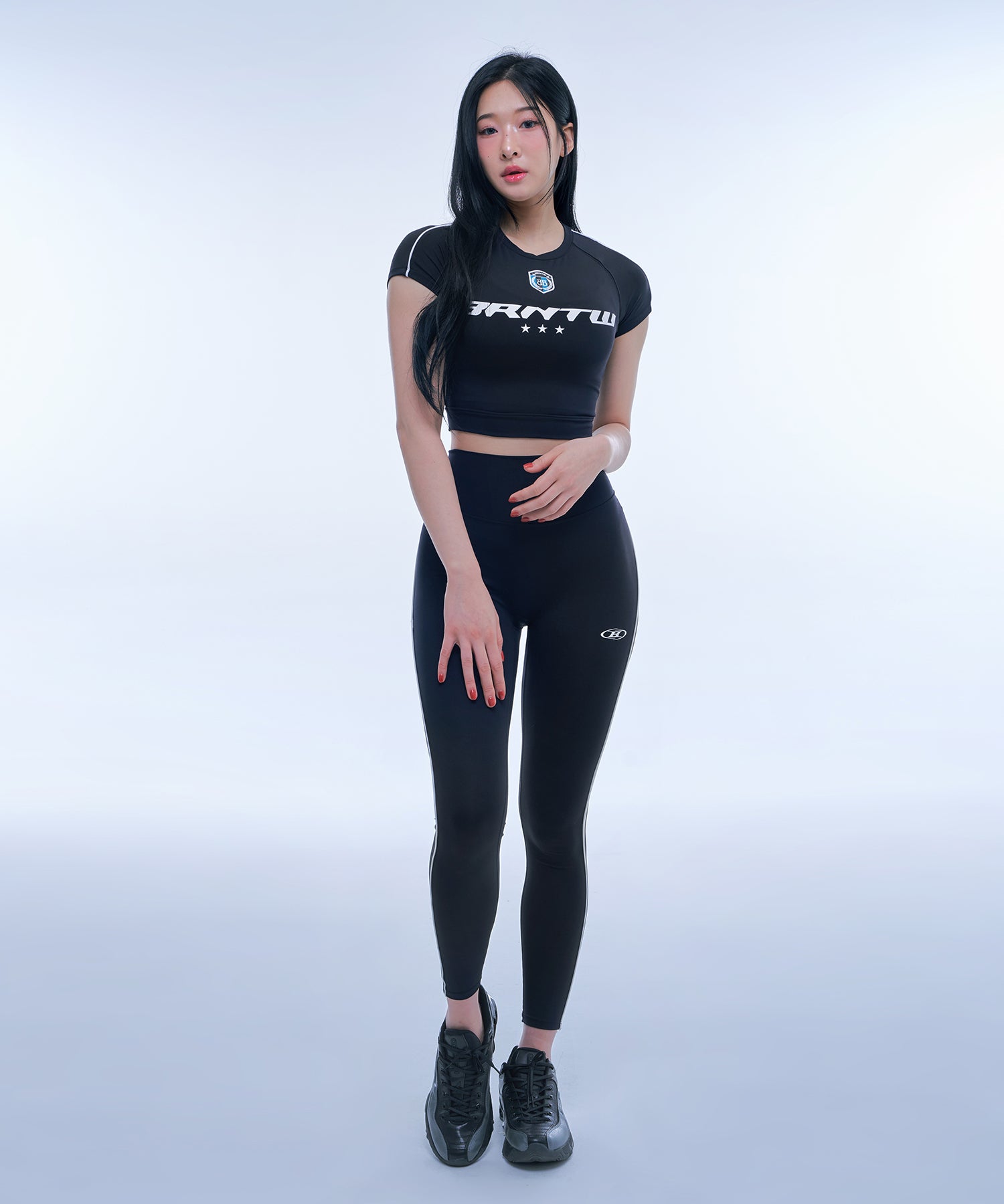 SYMBOL B PIPING LONG LEGGINGS [BLACK] – BORNTOWIN JAPAN EC-shop