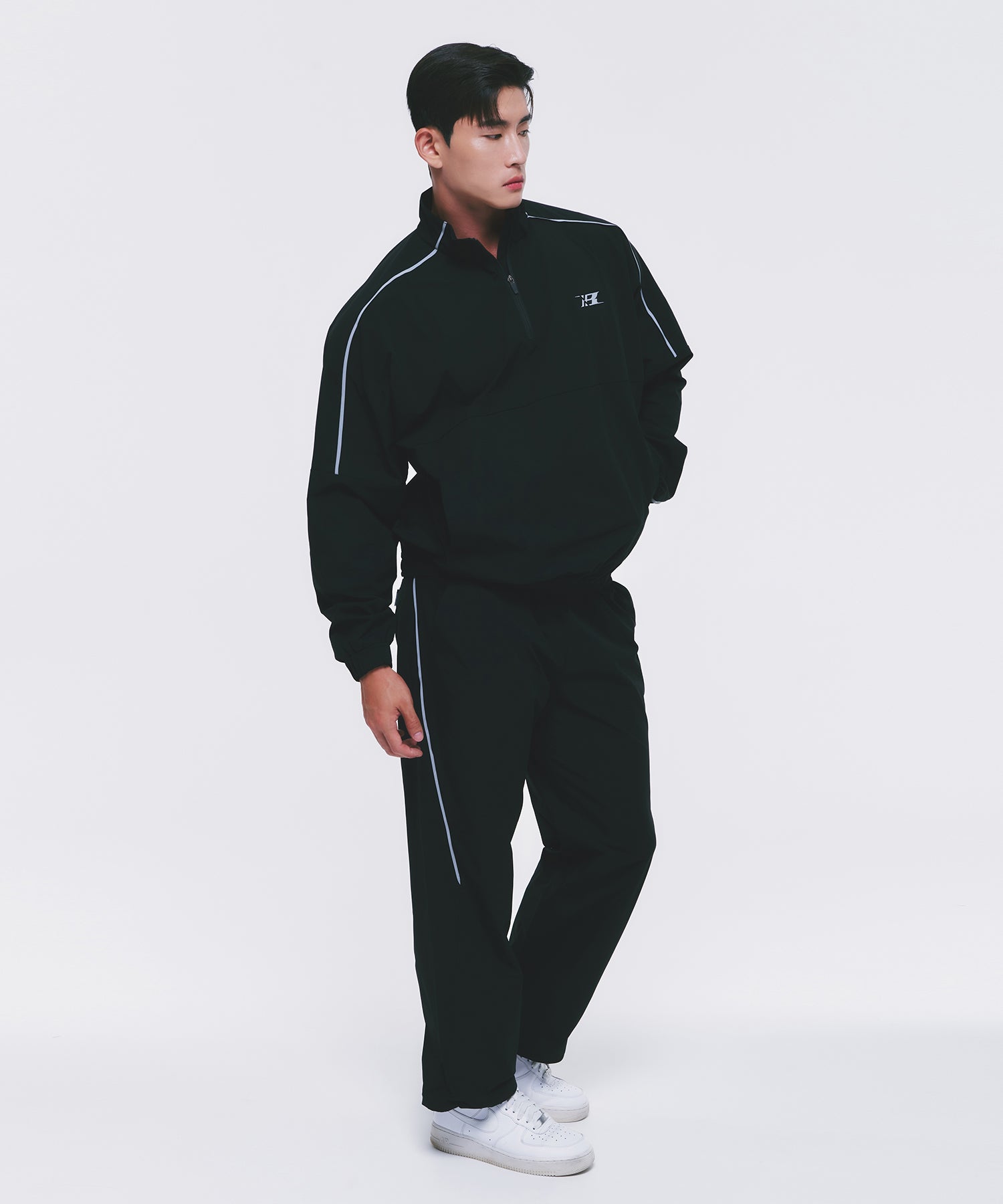 B X V NYLON PANTS [BLACK]