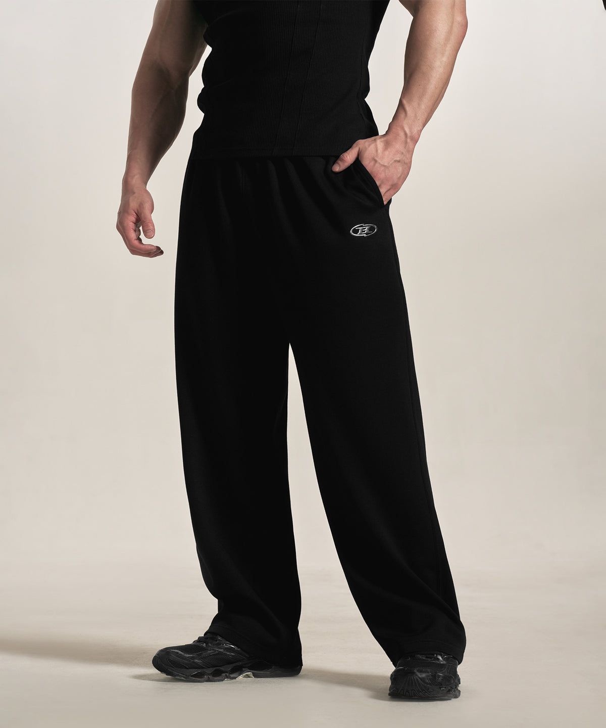 SILVER B-SOFT TOUCH PANTS [BLACK]