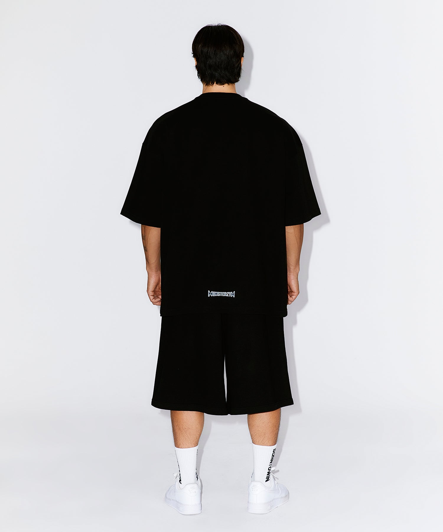 【予約販売：ご注文より1～3週間後に発送予定】MONSTERZYM BERMUDA PANTS [BLACK]