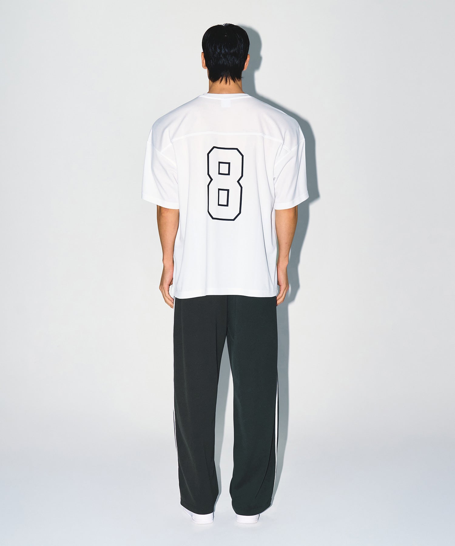 【予約販売：ご注文より1～3週間後に発送予定】BRN COOL MESH EXTRA FIT T-SHIRTS [WHITE]