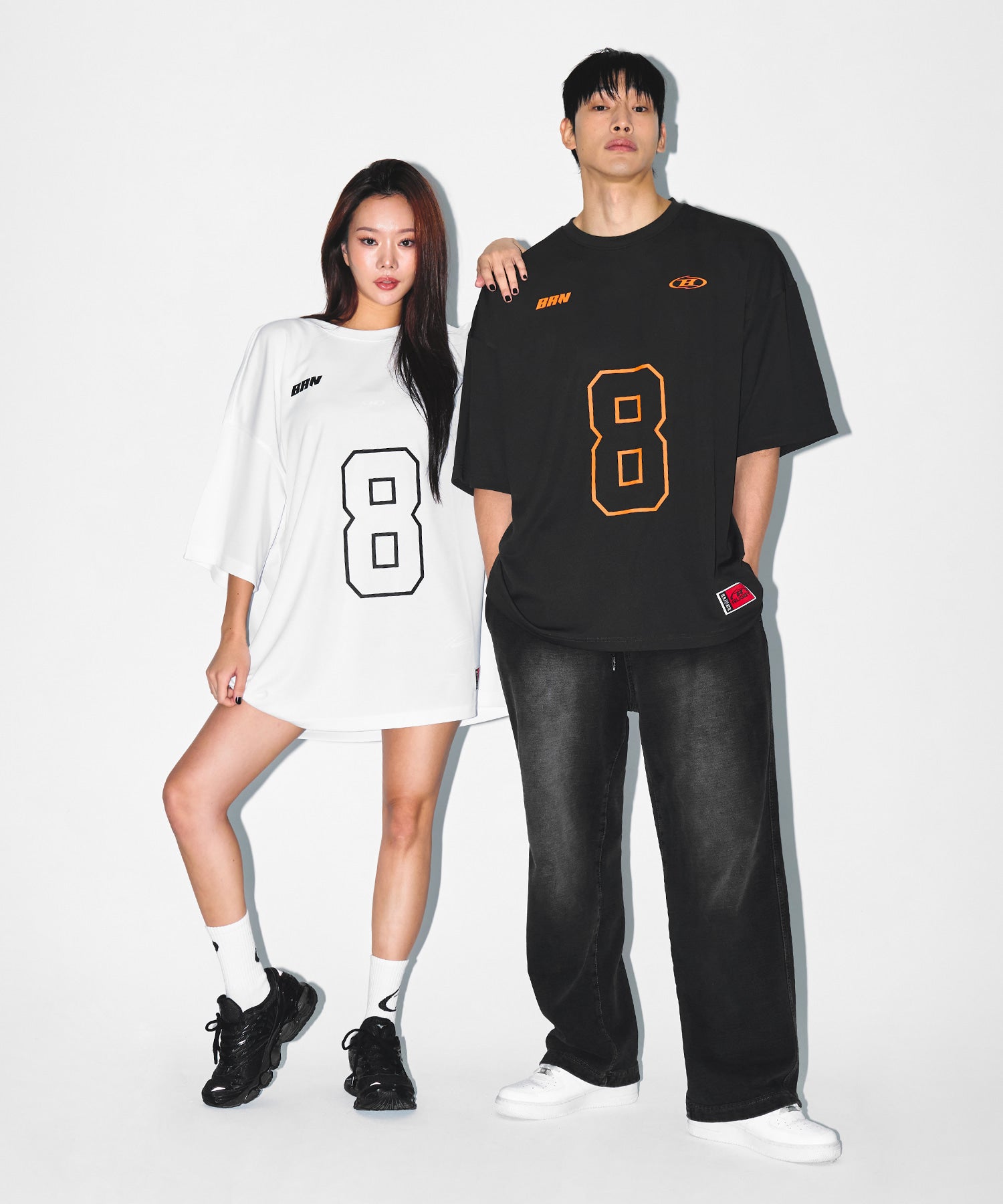 【予約販売：ご注文より1～3週間後に発送予定】BRN COOL MESH EXTRA FIT T-SHIRTS [WHITE]