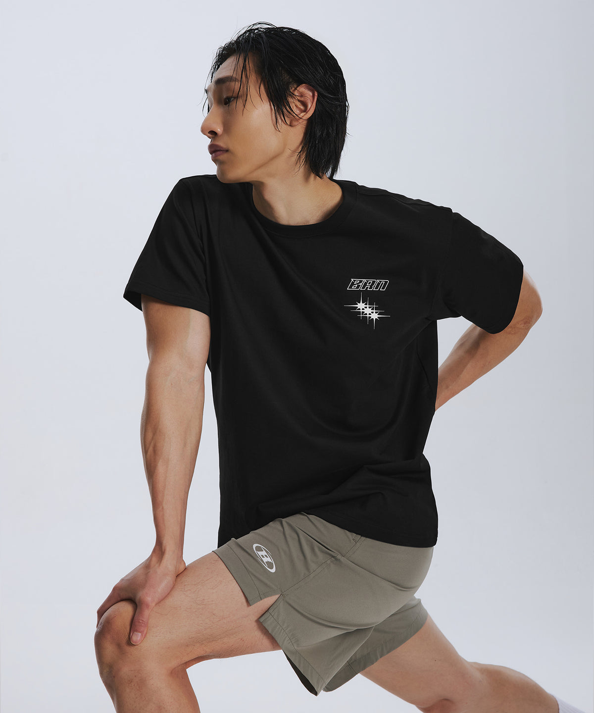【韓国限定】BRN RUNNER'S CLUB T-SHIRTS [BLACK]