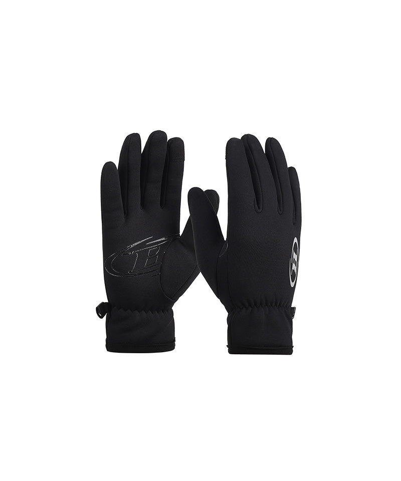 【予約販売：ご注文より1～3週間後に発送予定】SYMBOL B RUNNING GLOVE [BLACK]