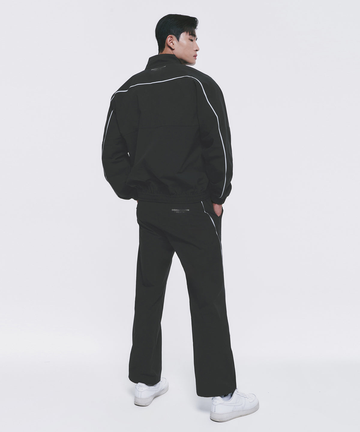 B X V NYLON PANTS [BLACK]