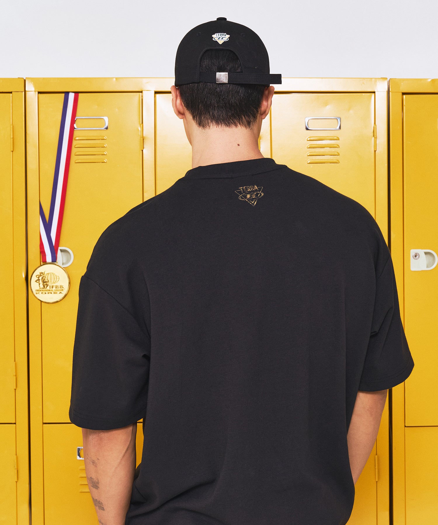 【予約販売：ご注文より1～3週間後に発送予定】BORNTOWIN X TERRA BALL CAP [BLACK]
