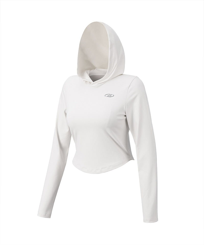 【予約販売：ご注文より1～3週間後に発送予定】W B-SOFT EASY HOODIE [IVORY]