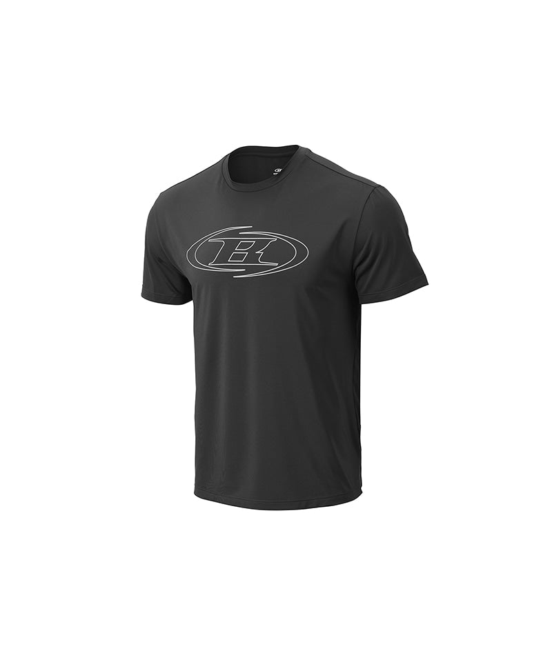 【予約販売：ご注文より1～3週間後に発送予定】STROKE B QUICK DRY T-SHIRTS [CHARCOAL]