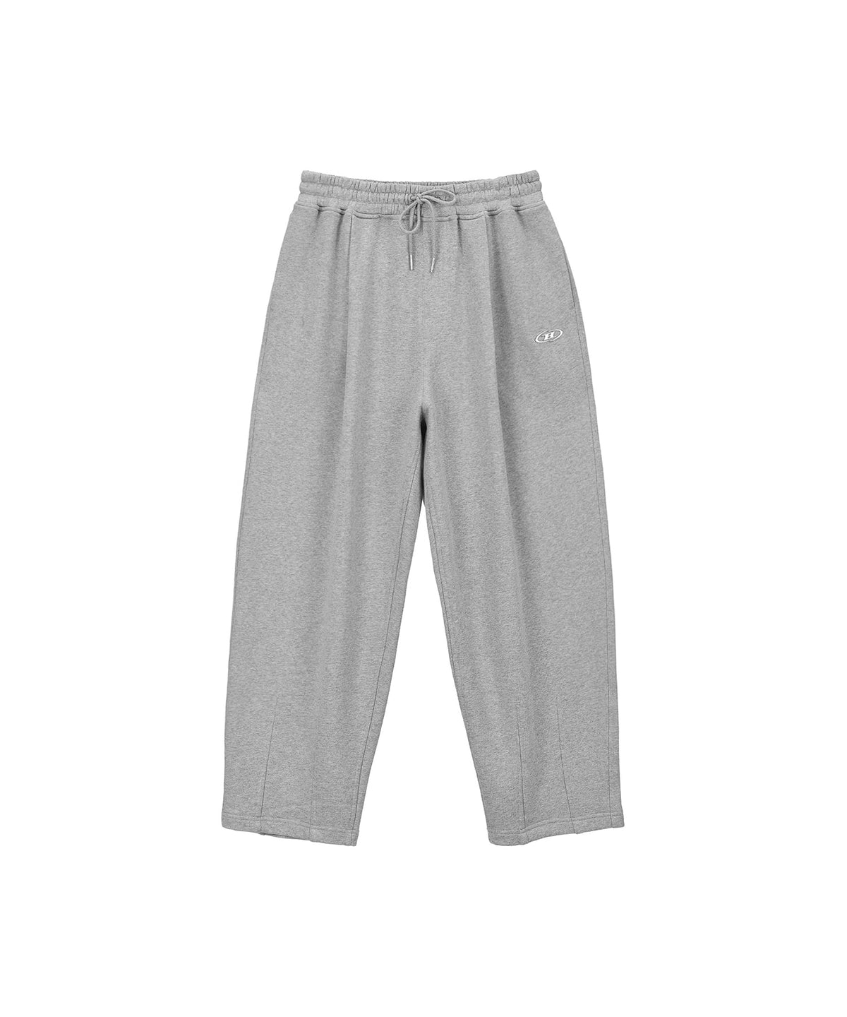 【韓国限定】CHROME B MAXI WIDE PANTS [MELANGE GREY]