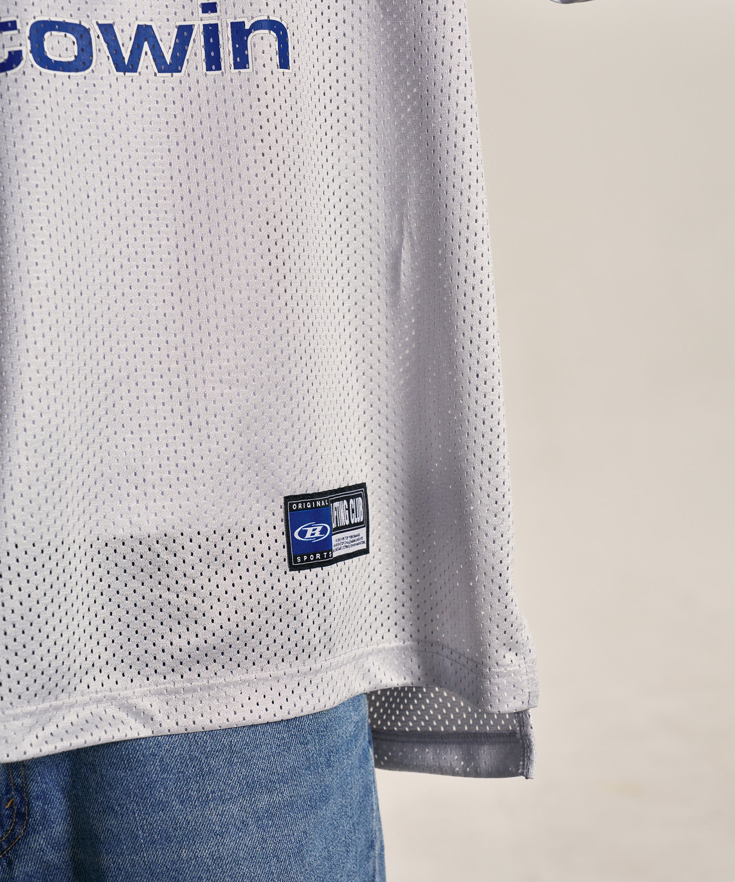SYMBOL B RUGBY JERSEY T-SHIRTS [SILVER] – BORNTOWIN JAPAN EC-shop