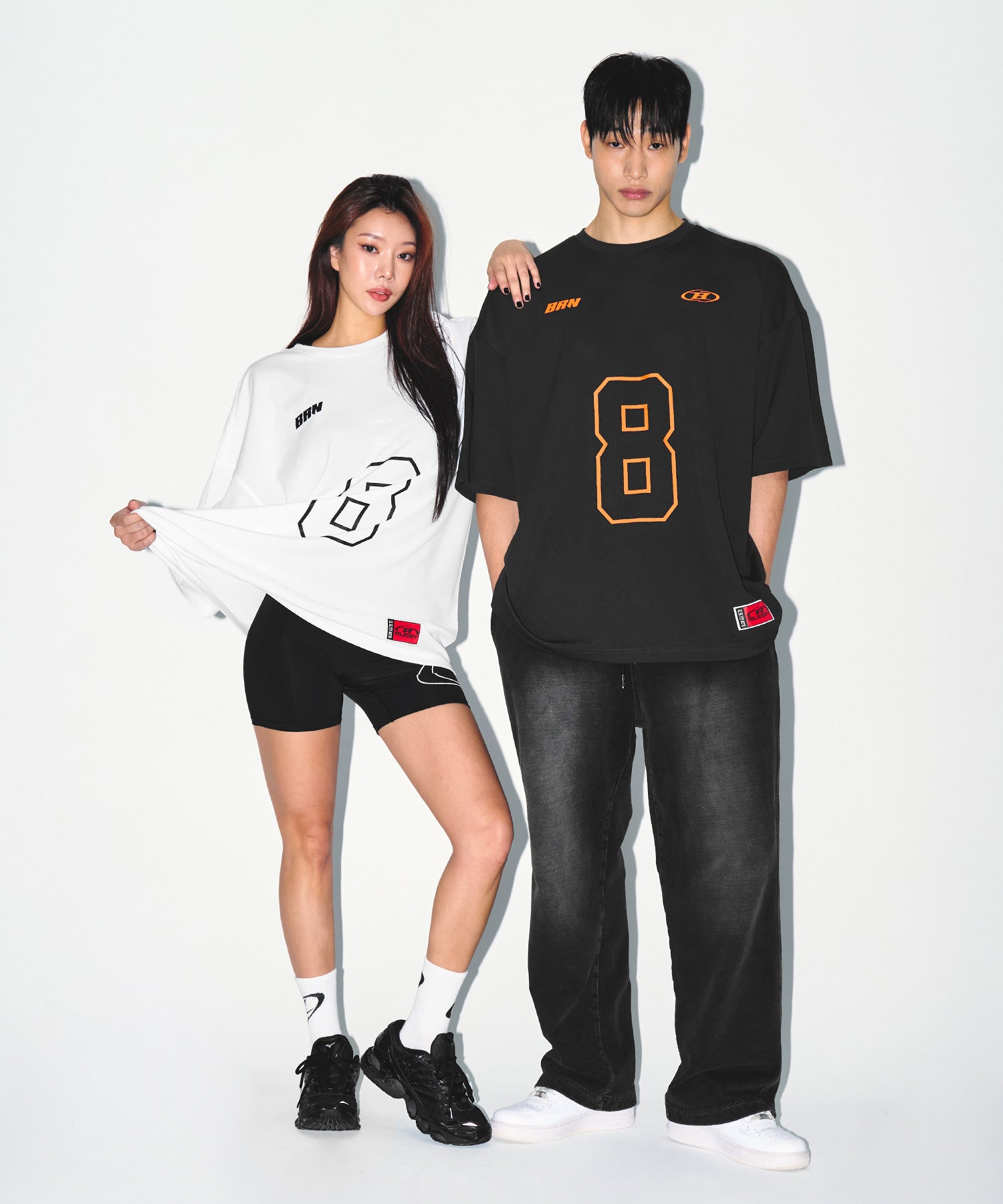 【予約販売：ご注文より1～3週間後に発送予定】BRN COOL MESH EXTRA FIT T-SHIRTS [WHITE]