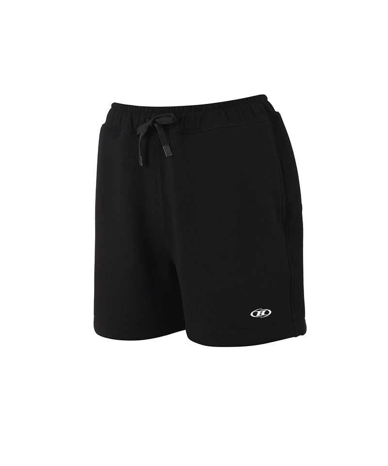 【予約販売：ご注文より1～3週間後に発送予定】W SYMBOL B TECH SHORTS [BLACK]