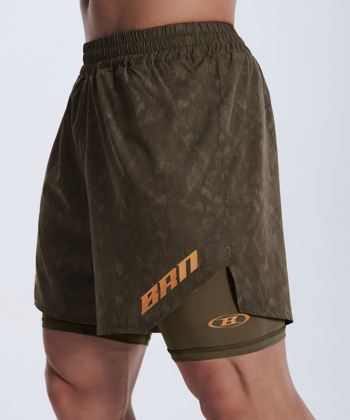シャルボン charbon PYTHON PATTERN SHORTS 韓国限定】BRN PYTHON PATTERN 2 IN 1 SHORTS [BROWN] – BORNTOWIN