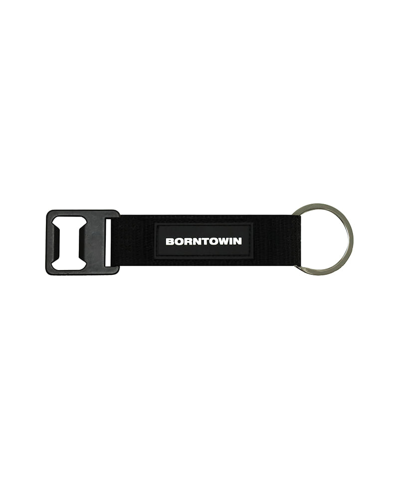 【韓国限定】WEAVING OPENER KEYRING [BLACK]