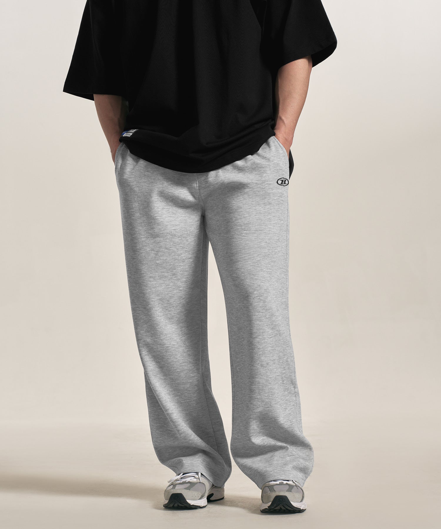 SILVER B-SOFT TOUCH PANTS [MELANGE GREY] – BORNTOWIN JAPAN EC-shop