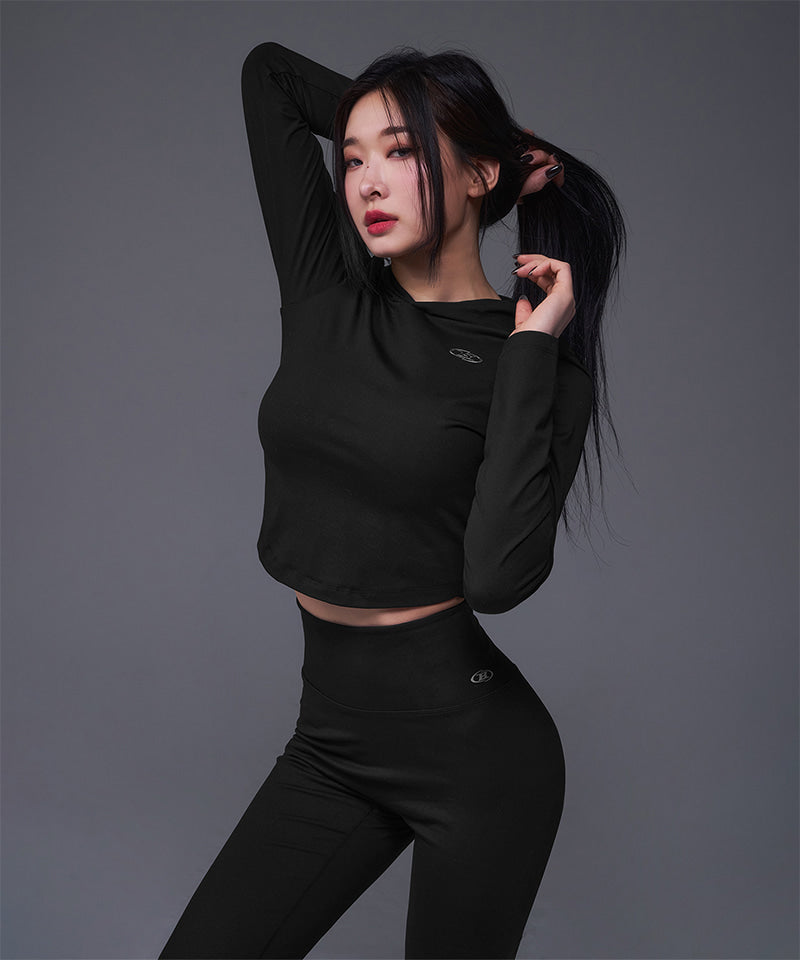 【韓国限定】W B-SOFT EASY HOODIE [BLACK]