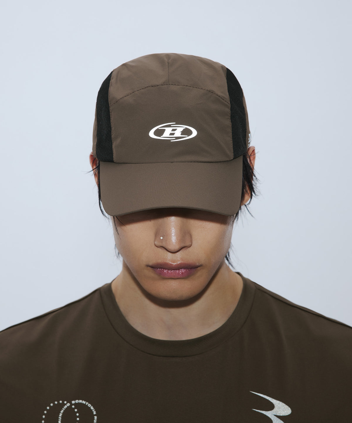 【韓国限定】RUNNING CAMP CAP [BROWN]