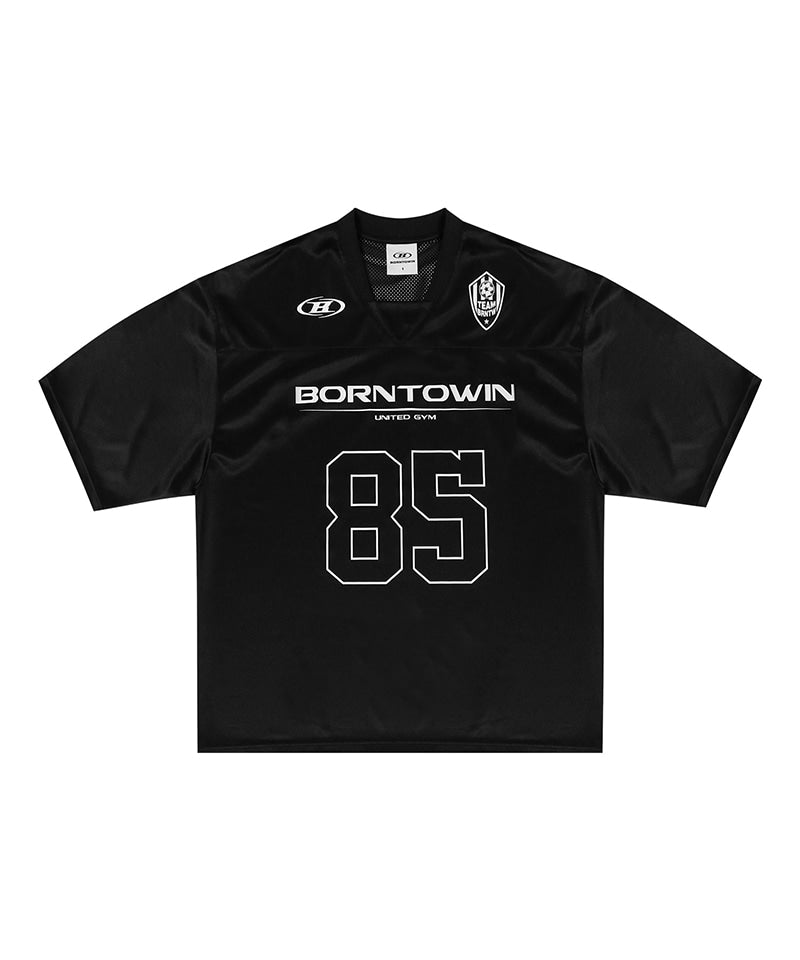 【POPUP展示品】85 RUGBY JERSEY T-SHIRTS [BLACK]