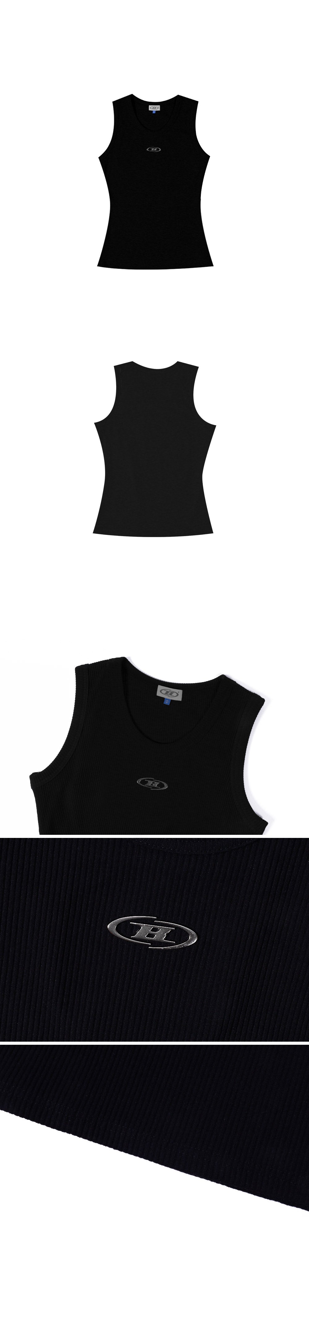 B-SYMBOL LOGO SLEEVELESS_NON MESH VER [BLACK]