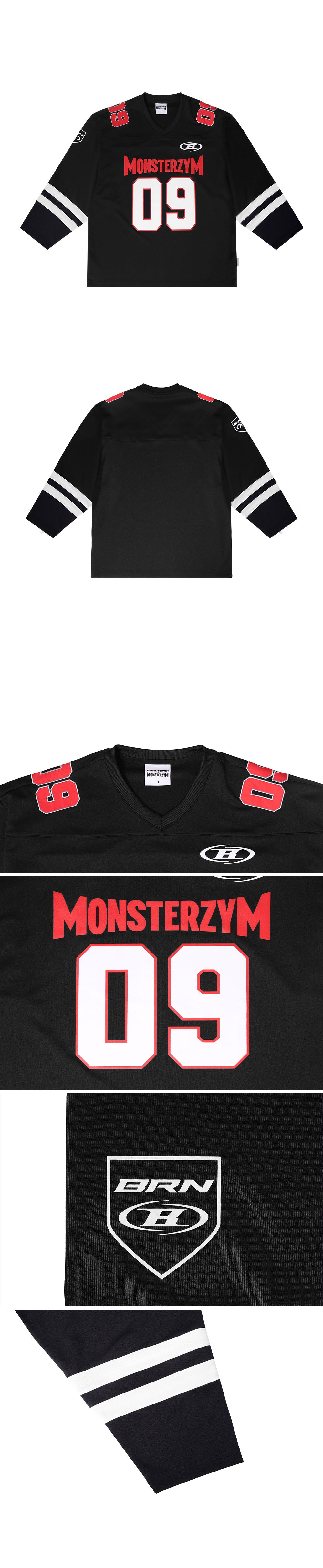 MONSTERZYM HOCKEY JERSEY [BLACK]