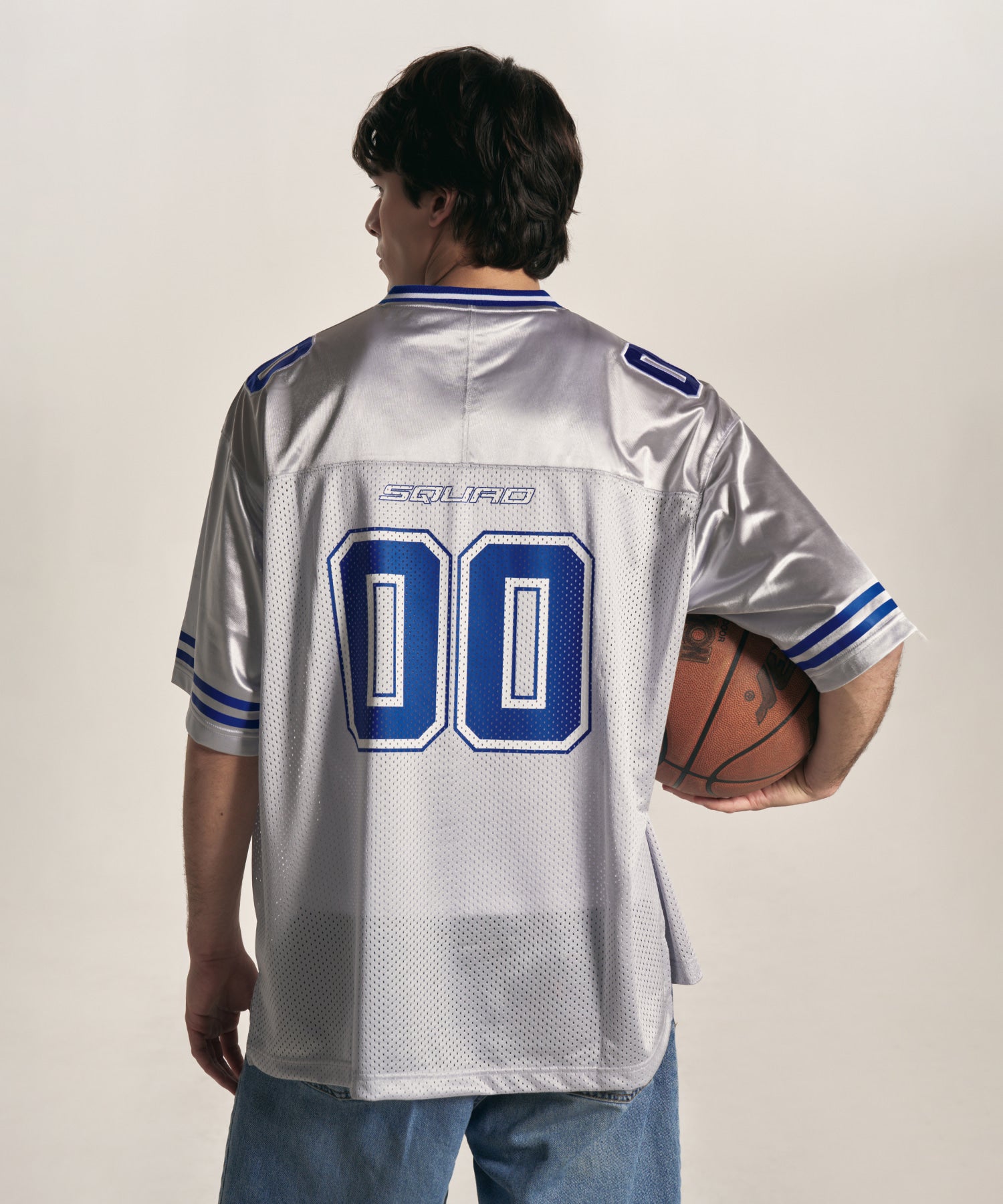 SYMBOL B RUGBY JERSEY T-SHIRTS [SILVER] – BORNTOWIN JAPAN EC-shop