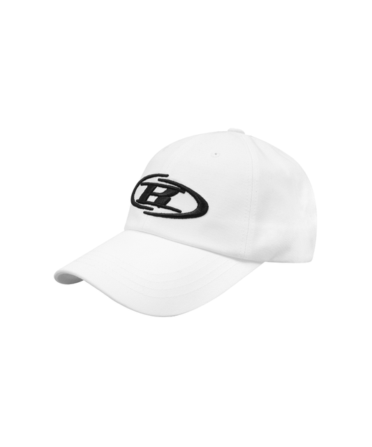 B SYMBOL BIG LOGO BALL CAP [WHITE]