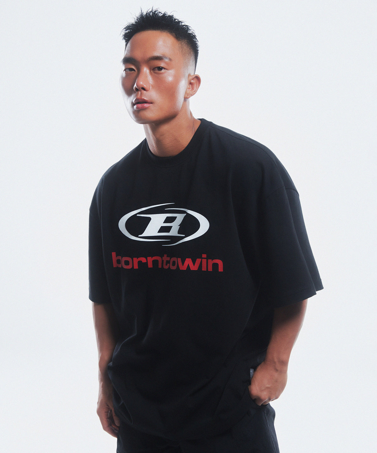 SYMBOL B LOGO T-SHIRTS [BLACK]