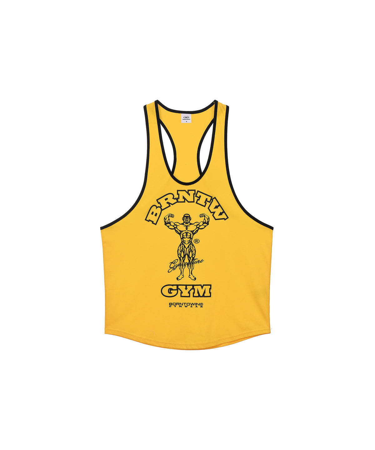 【韓国限定】RAISEBORN NEW DEEP FIT SLEEVELESS [YELLOW]