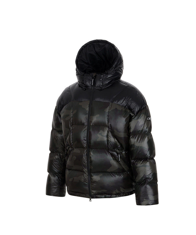 【予約販売：ご注文より1～3週間後に発送予定】SILVER B RIPSTOP PUFFER DOWN [CAMO]