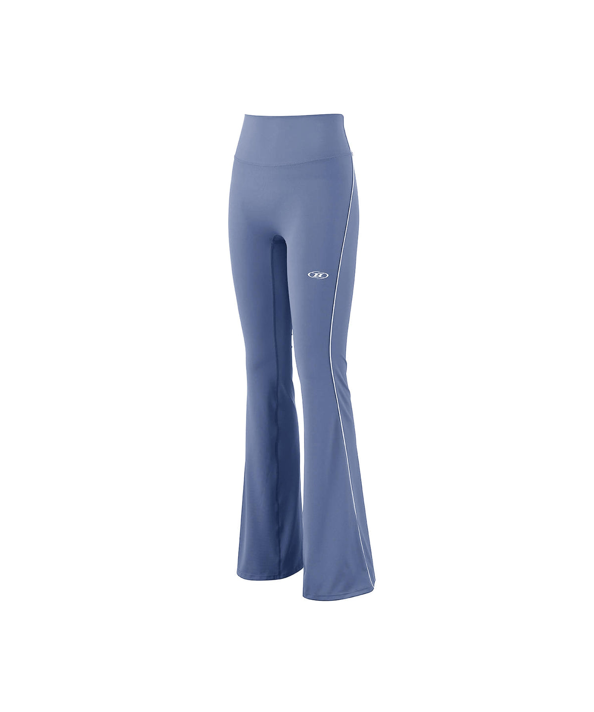 【韓国限定】W SYMBOL B PIPING BOOTS CUT LEGGINGS [BLUE]