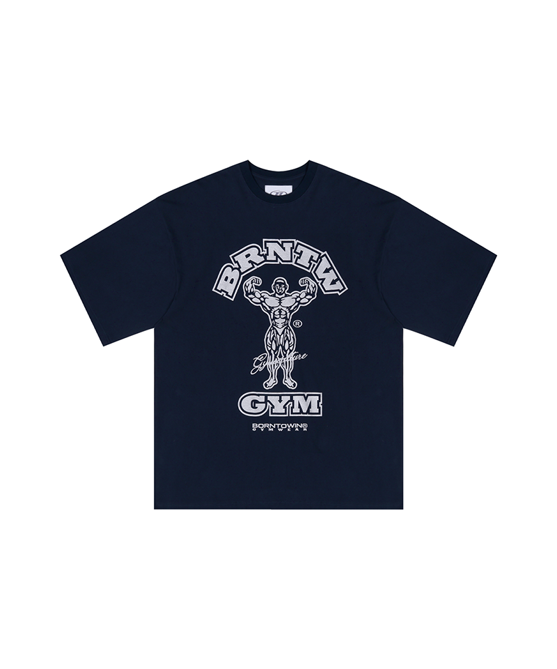 【50%OFF / POPUP展示品】RAISEBORN OVER FIT T-SHIRTS [NAVY]