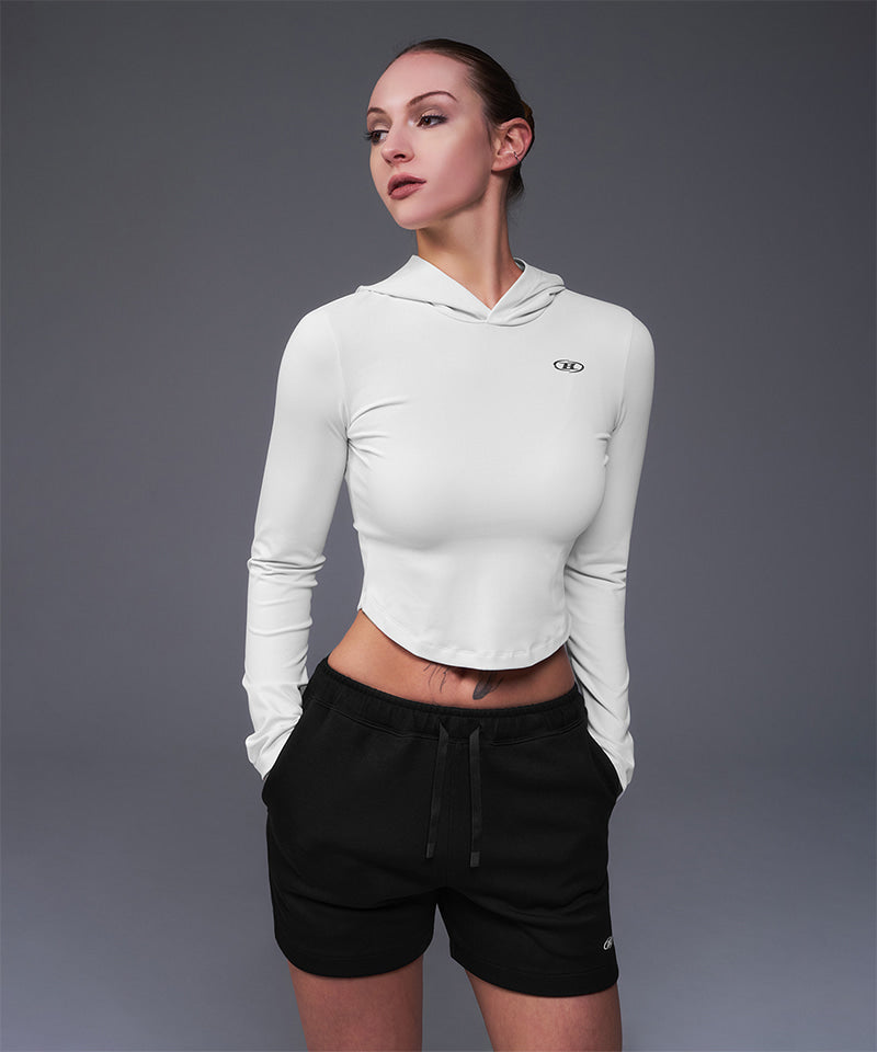 【韓国限定】W B-SOFT EASY HOODIE [IVORY]