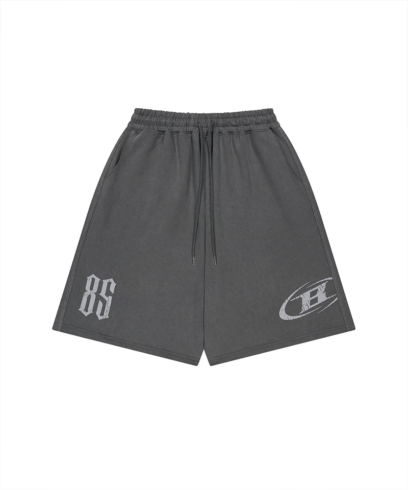 【予約販売：ご注文より1～3週間後に発送予定】85 PIGMENT BERMUDA PANTS [CHARCOAL]